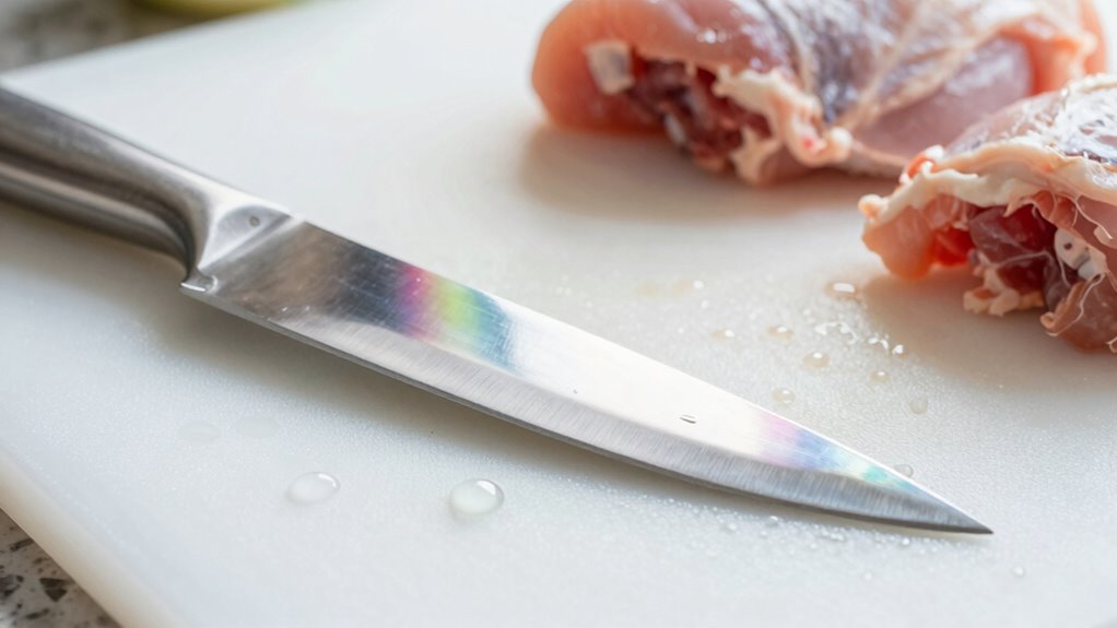 proper knife cleaning technique