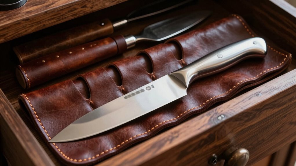 proper knife storage and maintenance