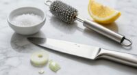 remove onion garlic fish odors