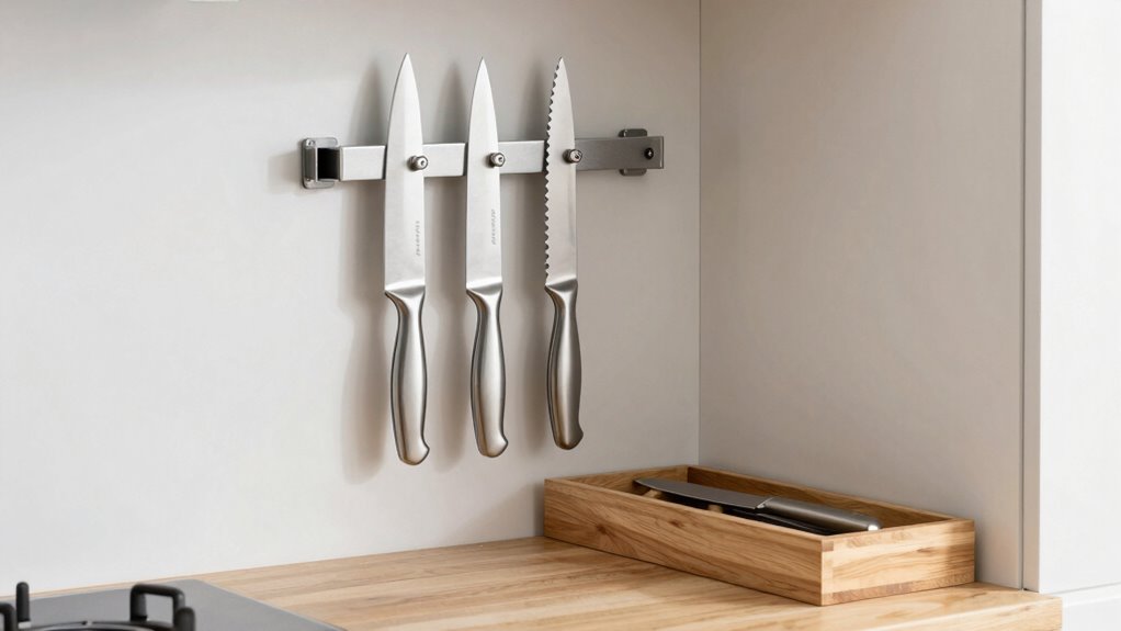 safe accessible knife storage