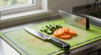 safe knife prep station