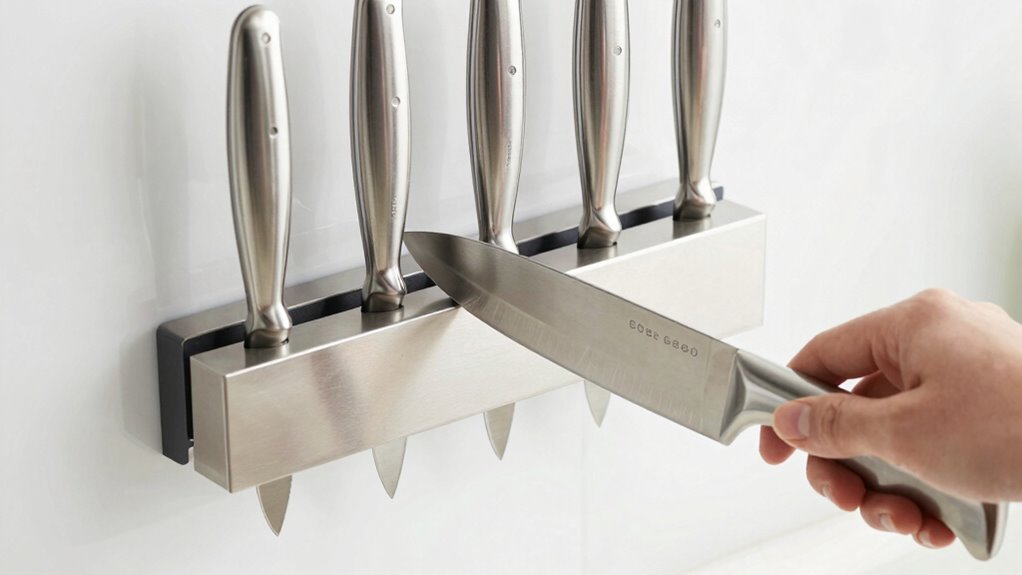safe knife removal method