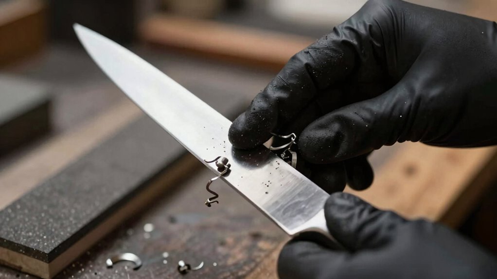 safe precise knife deburring