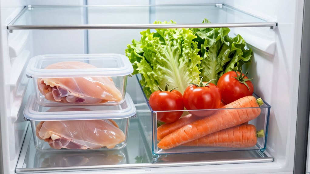 separate raw food items properly