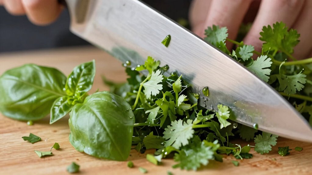 sharp knife gentle handling