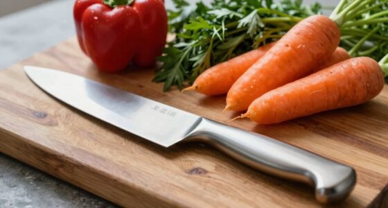 sharp organized kitchen tools
