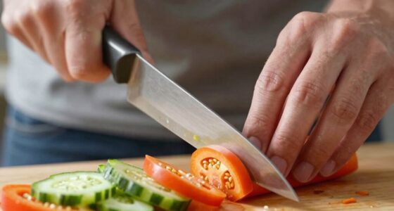 steady knife tip technique