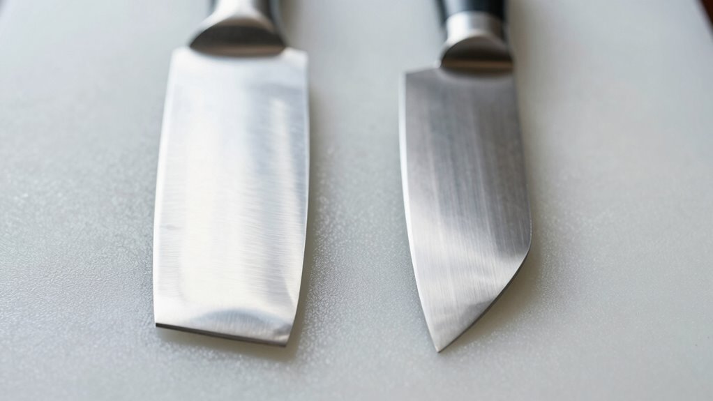 stiff versus flexible blades