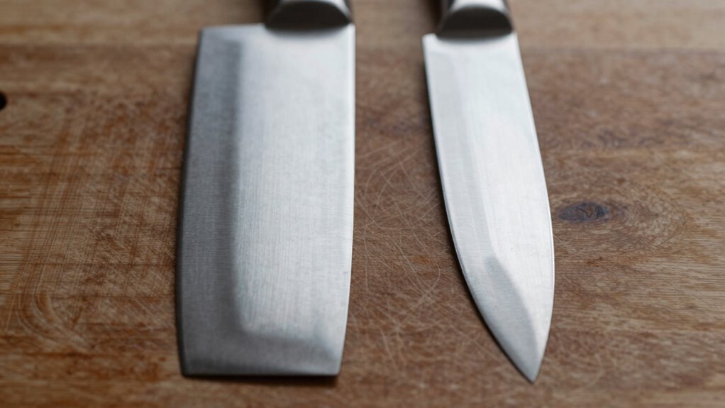 stiff versus flexible blades