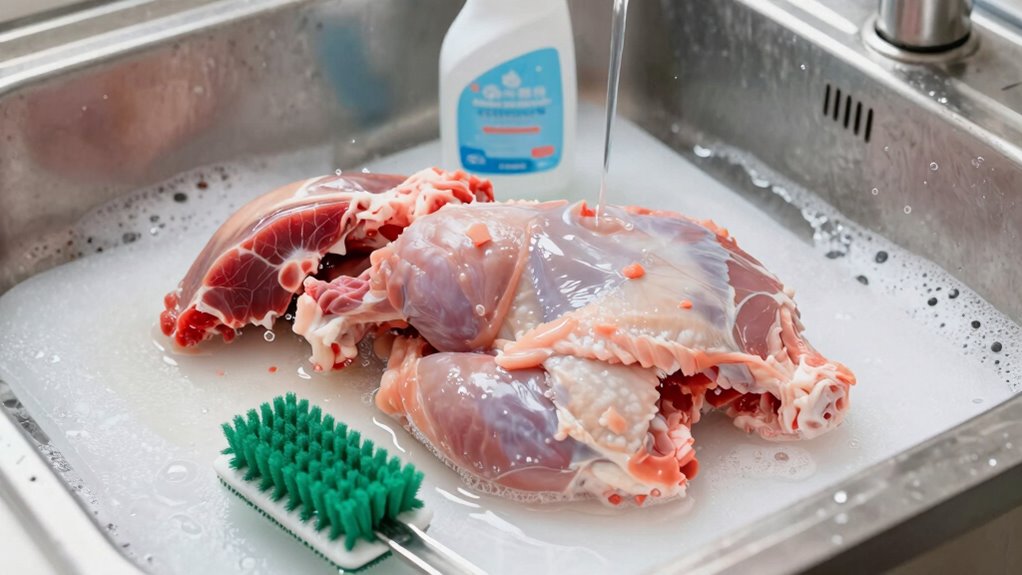 thorough cleaning prevents contamination