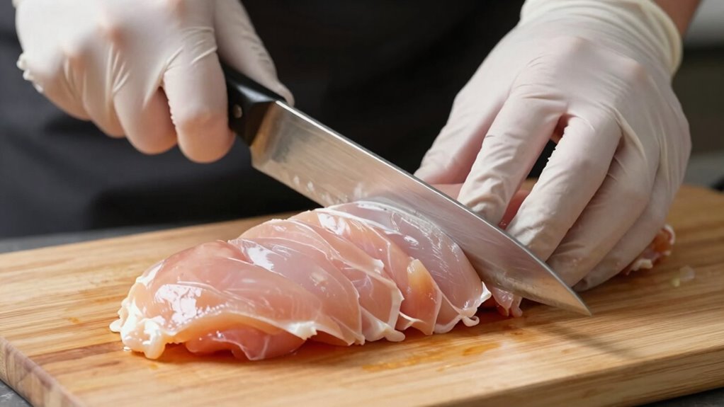 uniform chicken portioning tips