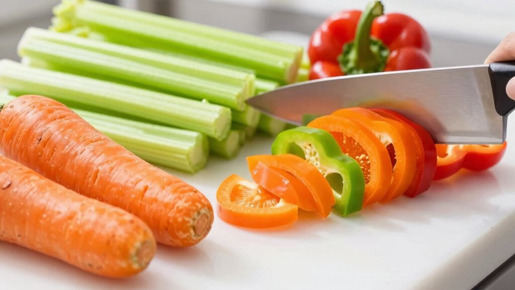 uniform vegetable slicing tips