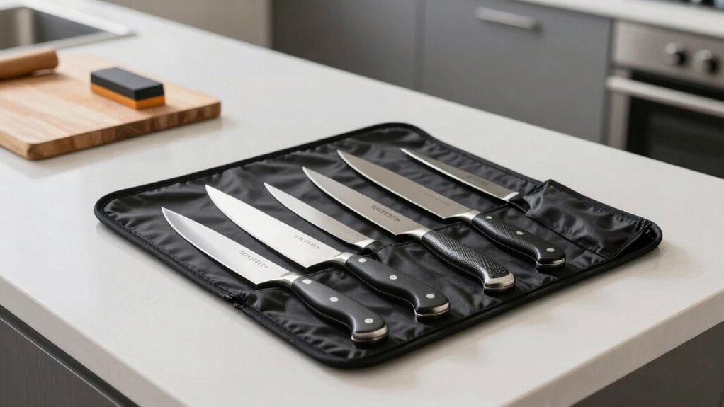 versatile safe knife setup