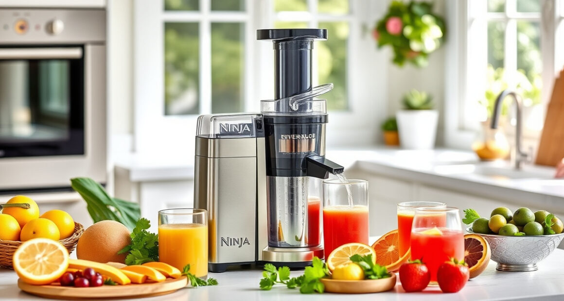 Cool Off This Summer: How to Make Fresh Juices with the Ninja NeverClog Cold Press Juicer