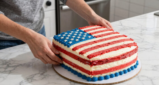 Martha Stewart Serves Huge American Flag Cake with 250 Pieces for Founding Father-Themed Party