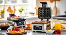 Master Summer Waffles with the Ninja Belgian Waffle Maker Pro