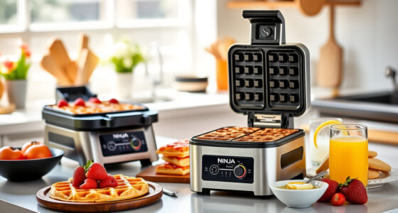 Master Summer Waffles with the Ninja Belgian Waffle Maker Pro