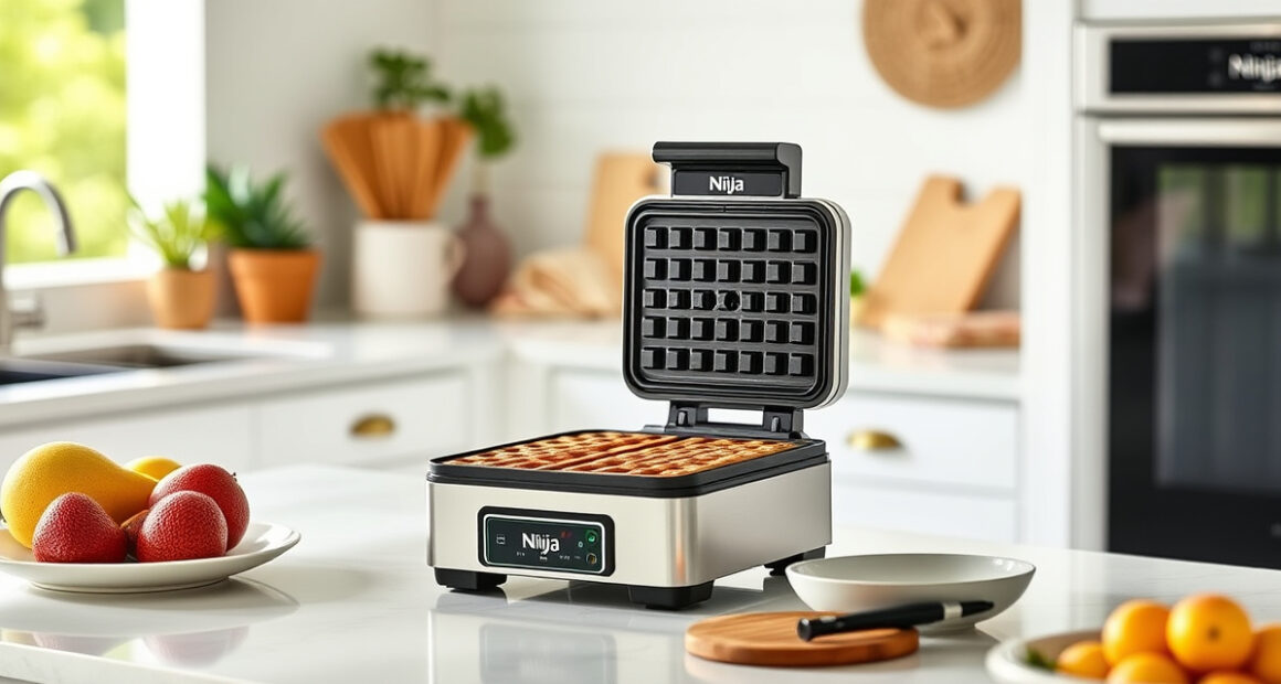 Beat the Summer Heat with the Ninja Belgian Waffle Maker Pro