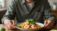 Cilantro-Lime Shrimp with Corn