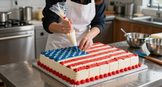 Martha Stewart Serves Huge American Flag Cake with 250 Pieces for Founding Father-Themed Party