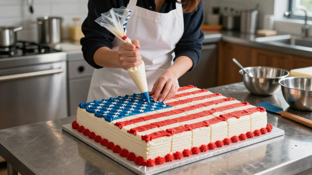 Martha Stewart Serves Huge American Flag Cake with 250 Pieces for Founding Father-Themed Party