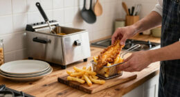 Real Authentic British Fish And Chips 🇬🇧
