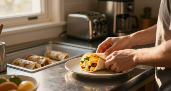 For The Easiest Weekday Breakfast, I Keep These Burritos In My Freezer Always