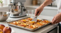 Peach Crumb Bars