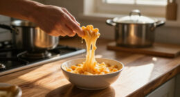 The Secret To The Perfect Mac & Cheese Pull
