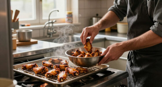 A Professional Chef Swears By This 2-Step Method For The Crispiest Chicken Wings