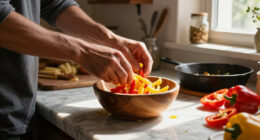 Pici In Salsa Di Peperoni Crudi