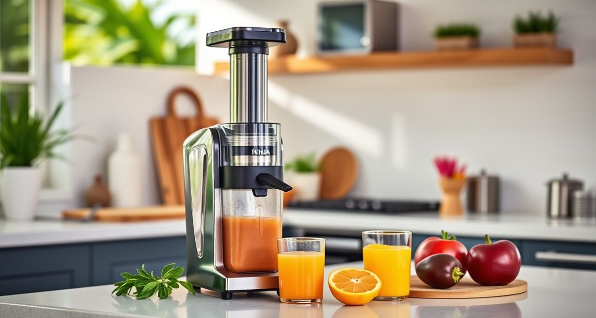 Summer Juicing Tips with the Ninja NeverClog Cold Press Juicer