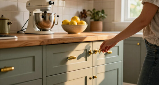 A $600 Vintage Charm Redo Reversed A Gray Flip In An “Uninspired” Kitchen