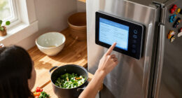 Organize Your Schedules, Recipes And More With Over $150 Off This FridgeCal Smart Display