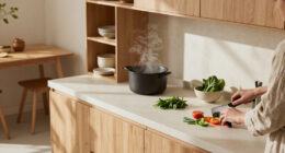 This Petite Japandi Kitchen Is A Masterclass In How To Balance Style And Function In A Tiny Space