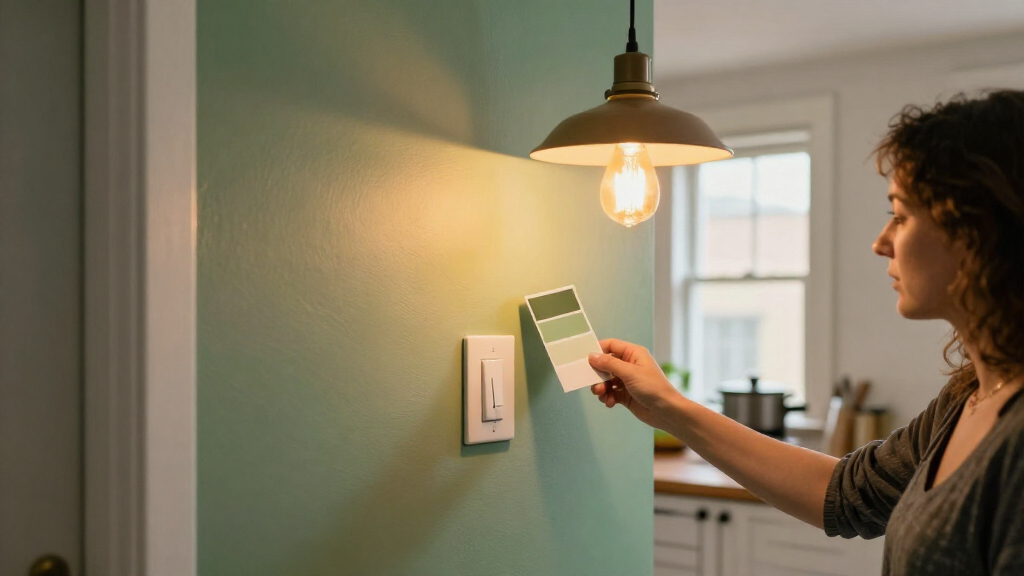 This Type Of Lighting Can Make Your Paint Color Look ‘Wrong’ At Night — And What You Need To Do To Fix It